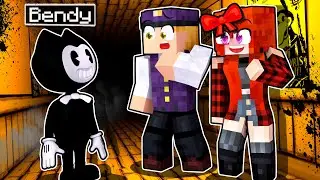 Aftons Meet Bendy?! Minecraft FNAF Roleplay