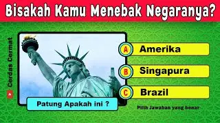 🛑 KUIS TEBAK NEGARA BERDASARKAN TEMPAT TERKENAL || Quiz Landmark | Cerdas Cermat Indonesia