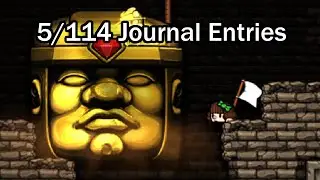 The 4% Completion Spelunky Challenge! (Minimum Journal Entries)