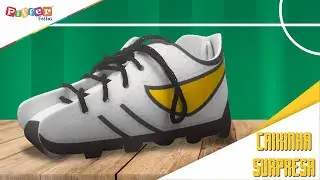 INSTRUÇÃO DE MONTAGEM CAIXA SURPRESA CHUTEIRA