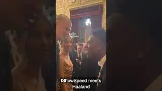 IShowSpeed meets Haaland