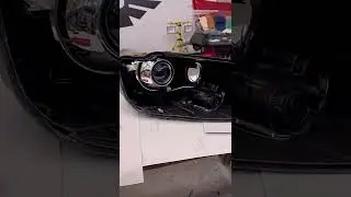Jetta установка линз