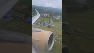 Stunning Departure Onboard a Super Air Jet A320 in Indonesia #shorts #stunning #takeoff #onboard