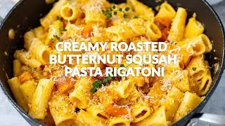 BUTTERNUT SQUASH PASTA | Creamy & Delicious