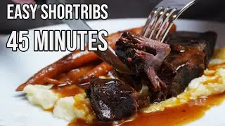 Easy Short Ribs in 45 minutes. French Bistro Recipe At Home | EZY Meals