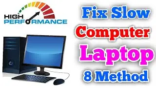Fix Slow Computer performance //Top method to speed up computer performance