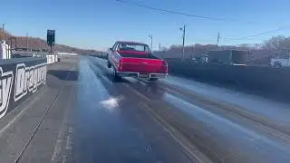 HHP Battle of the Brands at Cecil County Dragway 2024. 1965 El Camino Wheelie