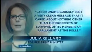 Gillard breaks silence