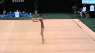 Lilia Tamkovitch. Ball. 2012 Rhythmic Junior Olympic Championships. 7 level.
