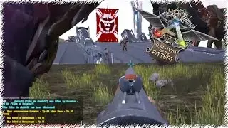 Пробуем 4v4, Замес на Центре 2v2 ARK: Survival of the Fittest.