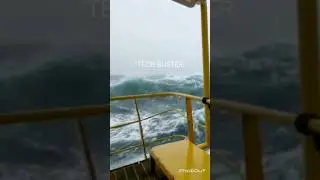 Rough Sea 🌊 #shorts#marine#offshore#weather