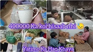 400000 lakh Ka Koi Hisaab || Nhi Single Mother Ki Effort Zahara vlog and tailoress