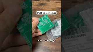 Easter eggs in your PCB designs?#pcb #electronicengineering #electronics