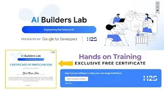 Google For Developers AI Bootcamp'24 || Free Certificate || Google AI Builders Lab || Hack2skills