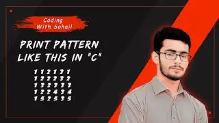 Pattern 10 || C Programming || Coding With Sohail
