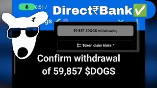 Dogs token claim kre 1 minute me | How claim Dogs token in bybit #Dogs #withdraw