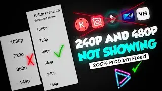 240p & 480p not SHOWING🎬 | How to Fix MISSING Video Quality 240p & 480p on YouTube🔥 