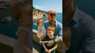Prince Harry's Stunning Seaside Stroll with Kids! 