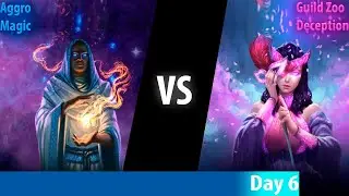 Gods Unchained: Aggro Magic VS Guild Zoo Deception | Aggro Magic Week - Day 6