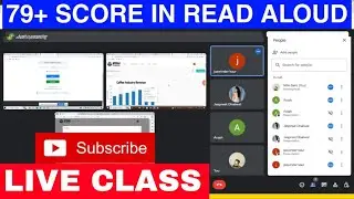 Read Aloud Scored 88/90 in Speaking( APEUni) - How I tricked the software Pearson { LIVE CLASS}