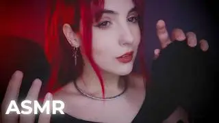 ASMR🌙 Fluffy Mic Scratching & Inaudible Whispers + mouth sounds ✨