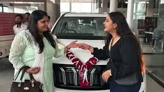 XUV 700 AX7L Delivery || Mahindra luxury car delivery || XUV700 AX7L white car || TOP END VARIANT