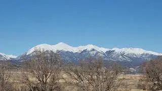 Tight Zoom Landscape of Shavano's Angel