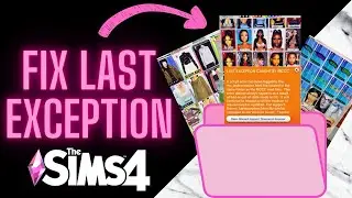 💫🎓EASILY FIX LAST EXCEPTION |V’s SIMS 4 UNIVERSITY EP: 15🎓💫