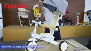 Right start voyager 8in1 Tricycle sepeda anak