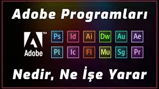 Adobe Programları Nedir - Ne İşe Yarar - Nasıl İndirilir