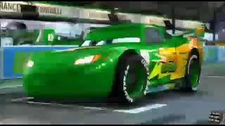 Cars 2 - Lightning McQueen - Custom Colors (Red & Green & Blue)