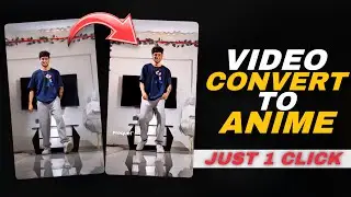 How to Convert Normal Video to Anime | Convert Video to Anime Ai | Video to Cartoon Converter App