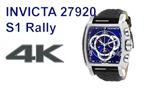 Invicta 27920 S1 Rally Tonneau Blue Dial Chronograph Watch