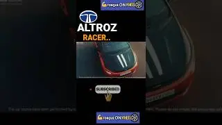 TATA ALTROZ RACER ROAD PRESENCE #Shorts ALTROZ RACER EDITION LAUNCH :ALTROZ RACER@torqueonwheel8330