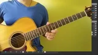 Counting Stars - One Republic - Easy Guitar Tutorial (No Capo)