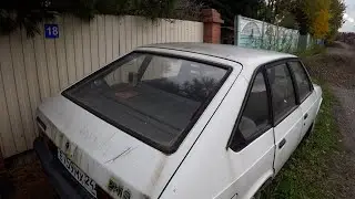 мОсквич 2141 запуск после ДВУХ ЛЕТ простоя...