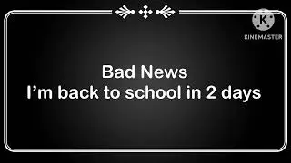 Bad news