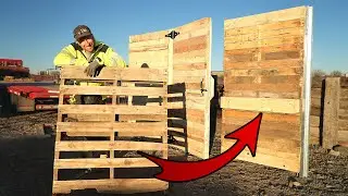 I Entered A Pallet Fence Contest As A Joke… And Won