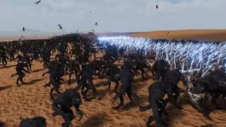 100000 Laser Knights vs 100000 Werewolves / uebs 2 gameplay