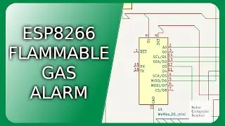 ESP8266 flammable gas alarm