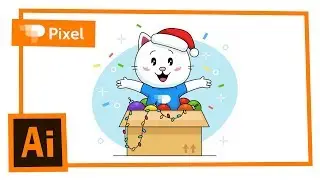Рисуем новогоднюю векторную иллюстрацию в Adobe Illustrator