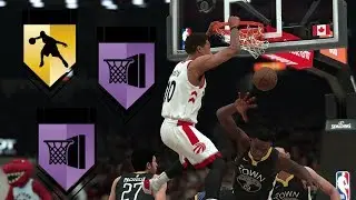HOW TO GET POSTERIZER, ANKLE BREAKER, and RELENTLESS FINISHER BADGES EASY IN 2K18 MYCAREER