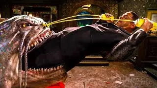Pelea COMPLETA en el restaurante chino alienígena 🌀 4K
