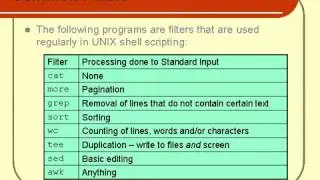 07  Unix Shell Scripting Tutorial   Text Processing Part 1