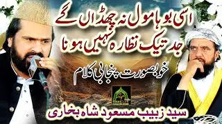 Punjabi Kalam Asi Boha Mol Na Chadan Ga Syed Zabeeb Masood Shah 2023