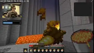 Finishing the menacing lava moat