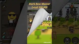 Grow Castle - 😱 Dark Bow Master Level 100.000 😱 Melhor herói? 