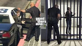 GTA 5 - What Happens If👮SWAT Michael Caught Amanda Cheating!(Secret Ending Michael Arrest Amanda)