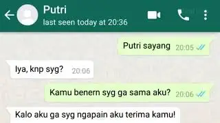 Gila !! Prank teks PAP tt PACAR sendiri