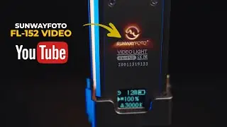 Video světlo Sunwayfoto FL-152 (VIDEORECENZE)